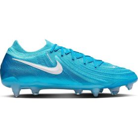 Nike FJ2586-400 Phantom GX II Elite SG-Pro AC Mavi Erkek Islak Yumuşak Çim Zemin Kramponu