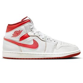 Nike FJ3458-160 Air Jordan 1 Mid Se Beyaz Erkek Sneaker Ayakkabı