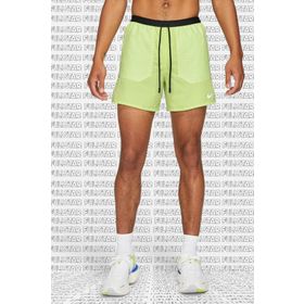 Nike Flex Stride Run Division 5inch Running Shorts Reflektörlü Sarı Koşu Şortu