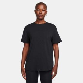 Nike FN2814-010 Siyah One Relaxed Dri-Fit Antrenman Kadın T-Shirt