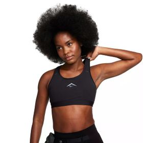 Nike FN2909-010 Dri-Fit Swoosh Siyah Antrenman Kadın Sporcu Sütyeni