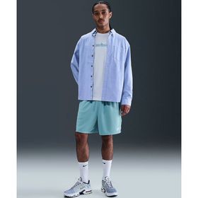 Nike FN3514-464 Club Mesh Flow Shorts Mavi Erkek Şort