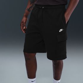 Nike FN3525-010 Siyah Club Fleece Cargo Shorts Erkek Bermuda