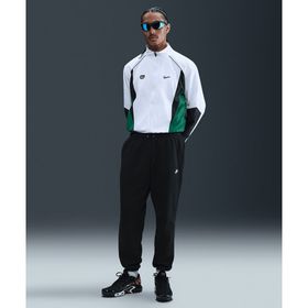Nike FN3808-010 Club Cuffed Brushed Fleece Pants Siyah Erkek Eşofman Altı
