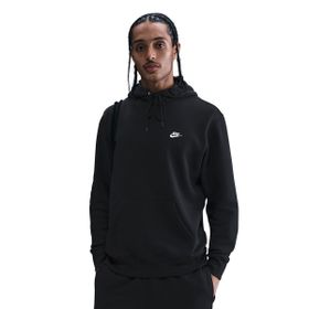 Nike FN3859-010 Siyah Club Pullover Fleece Hoodie Erkek Sweatshirt