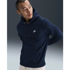 Nike FN3859-451 Lacivert Club Pullover Fleece Hoodie Erkek Sweatshirt
