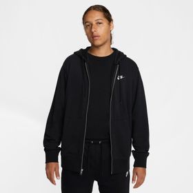 Nike FN3884-010 Club French Terry FZ Hoodie Siyah Erkek Sweatshirt