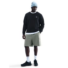 Nike FN3886-010 Siyah Club Fleece Crew Günlük Stil Erkek Sweatshirt