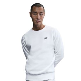 Nike FN3886-100 Beyaz Club Crew Erkek Günlük Sweatshirt