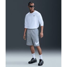 Nike FN3906-063 Gri Club Fleece Shorts Erkek Şort
