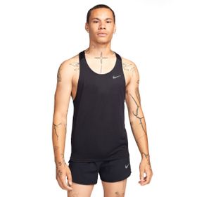 Nike FN4229-010 Siyah Dri-Fit Fast Singlet Koşu Erkek Atlet