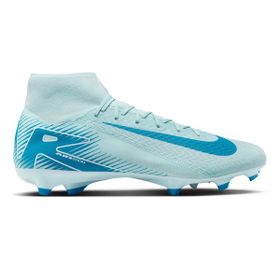 Nike FQ1456-400 Mercurial Superfly 10 Academy Mavi Erkek Çim Zemin Kramponu