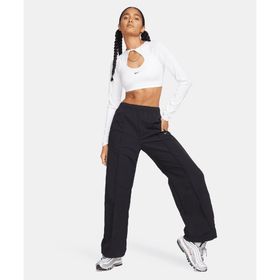 Nike FQ3588-010 Siyah Sportswear Everything Wovens Kadın Günlük Stil Eşofman Altı