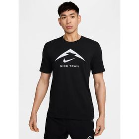 Nike FQ3914-013 Dri-Fit Trail Siyah Koşu Erkek T-shirt