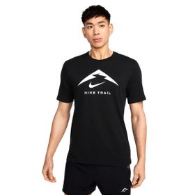 Nike FQ3914-013 Dri-Fit Trail Siyah Koşu Erkek T-shirt