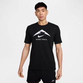 Nike FQ3914-013 Dri-Fit Trail Siyah Koşu Erkek T-shirt