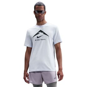 Nike FQ3914-085 Dri-Fit Trail Gri Koşu Erkek T-shirt