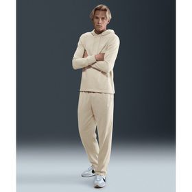 Nike FQ4332-229 Sportswear Club Knit Open-Hem Sweatpants Bej Erkek Eşofman Altı