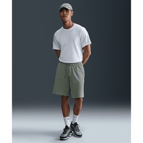 Nike FQ4359-370 Club Knit Shorts Yeşil Erkek Şort