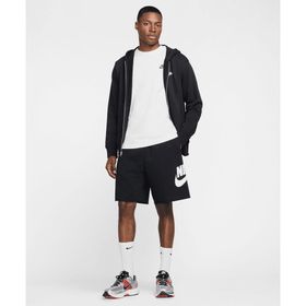 Nike FQ4950-010 Club French Terry Alumni Shorts Siyah Erkek Şort