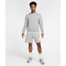 Nike FQ4950-063 Club Alumni FT Gri Erkek Şort