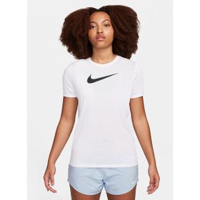 Nike FQ4975-100 Beyaz Dri-Fit Antrenman Kadın T-Shirt