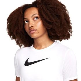 Nike FQ4975-100 Beyaz Dri-Fit Antrenman Kadın T-Shirt