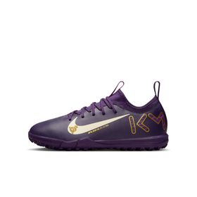 Nike FQ8285-500 Mercurial Vapor 16 Mbappé TF Mor Çocuk Halı Saha Ayakkabısı