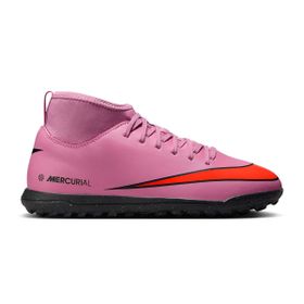 Nike FQ8313-600 Pembe JR Mercurial Superfly 10 Club TF Çocuk Futbol Krampon