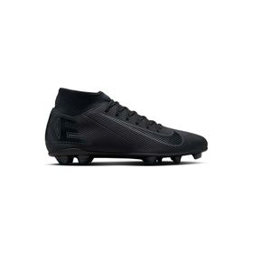 Nike FQ8314-002 Mercurial Superfly 10 Club Siyah Erkek Çim Zemin Kramponu