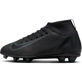 Nike FQ8318-002 Siyah Jr Mercurial Superfly 10 Club Çim Zemin Çocuk Kramponu