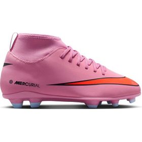 Nike FQ8318-600 Pembe Jr Mercurial Superfly 10 Club FG/MG Çocuk Futbol Krampon