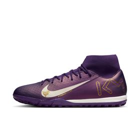 Nike FQ8333-500 Mercurial Superfly 10 Mbappé TF Mor Erkek Halı Saha Ayakkabısı