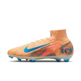 Nike FQ8692-801 Mercurial Superfly 10 Elite Kylian Mbappe FG Turuncu Futbol Erkek Krampon