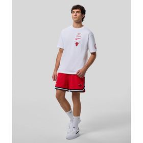 Nike FV2197-657 Chicago Bulls DNA Dri-Fit 6 Shorts Kırmızı Erkek Şort