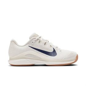Nike FV5554-101 Vapor 12 Sert Kort Krem Kadın Tenis Ayakkabısı