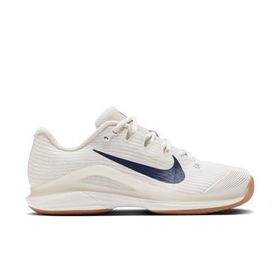Nike FV5554-101 Vapor 12 Sert Kort Krem Kadın Tenis Ayakkabısı