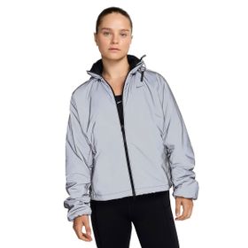 Nike FV6420-011 Running Division Therma-Fit Gri Koşu Kadın Ceket