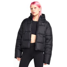 Nike FZ5899-010 Siyah Sportswear Therma-Fit Kadın Günlük Stil Mont