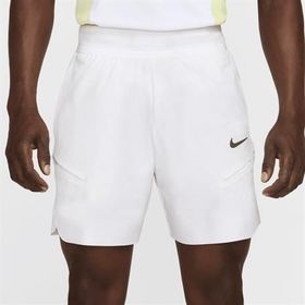 Nike FZ6899-100 Court Slam Dri-FIT Beyaz Erkek Tenis Şortu