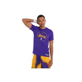 Nike HF0673-504 Mor Los Angeles Lakers NBA Dri-Fit Basketbol Erkek T-Shirt