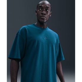 Nike HF9606-415 Mavi Sportswear Premium Essentials Oversized Erkek Tişört