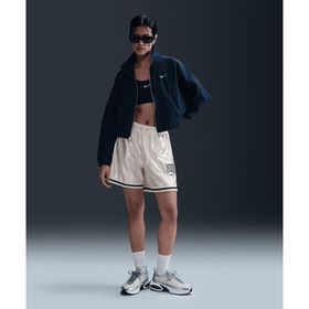 Nike HJ0163-133 Beyaz Sportswear Loose Mid-Rise Graphic Shorts Kadın Şort