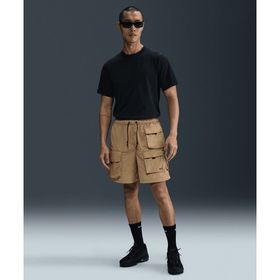 Nike HJ0677-297 Bej Tech Woven Cargo Shorts Erkek Bermuda