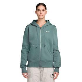Nike HJ0995-017 Yeşil Sportswear Phoenix Fleece Full-Zip Kadın Günlük Stil Sweatshirt