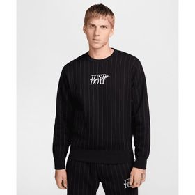 Nike HJ2157-010 Club BB Crew JDI Aop Siyah Erkek Sweatshirt