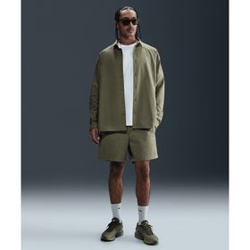 Nike HJ2658-222 Yeşil Club Washed Chino Shorts Erkek Bermuda