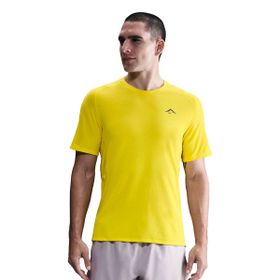 Nike HJ3580-718 Dri-Fit Adv Sarı Koşu Erkek T-shirt