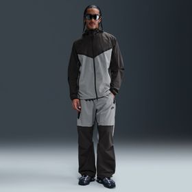 Nike HM7151-065 Tech Woven Windrunner FZ Gri Erkek Ceket