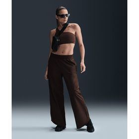 Nike HM9054-220 Kahverengi Sportswear Collection Twill Track Pants Kadın Eşofman Altı